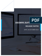 Deswik - Suite 2023.2 Release Notes