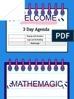 Mathemagic - S3 - Maths Base Camp L-3