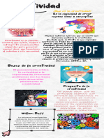 Infografía Ideas Sobre Creatividad Sencilla Ilustrada Multicolor