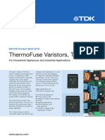 Thermo Fuse Varistors PB