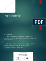 Anatomía - Generalidades. la Célula. Tejido epitelial. Tejido conectivo. Piel y anexos