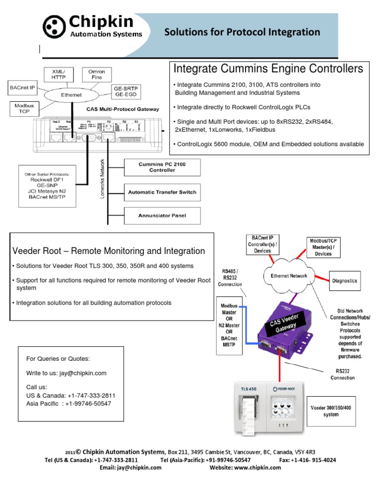CASSolutions Cummins&Veeder | PDF | Computers