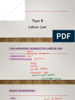 Topic 8 Labour Law(2)