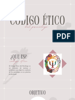 Codigo Etico Del Psicologo