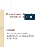 Pesquisa em Administrao 02 Projeto de Pesquisa