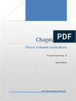 Chapter 5 - Three Column Cash Book