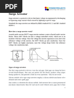 Surge Arrester Sizing