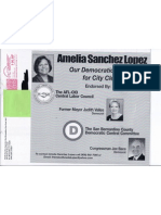 Jim Penman for San Bernardino City Attorney 2011 Flier Number 7 Amelia Sanchez Lopez Back