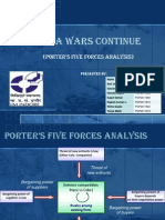 Cola Wars Continue: (Porter'S Five Forces Analysis)