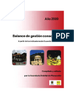 Informe Balance Acuerdo 067