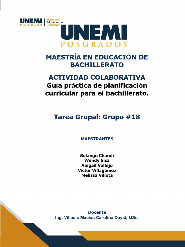 Guía de Planificación Curricular 2025 | PDF | Ecuaciones | Plan de estudios