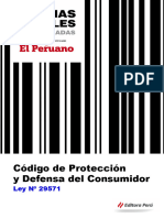 CODIGO DE PROTECCION Y DEFENSA DEL CONSUMIDOR LEY No29571 PERU