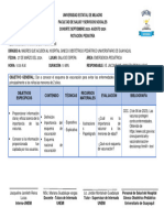 EJECUCIÓN DE CHARLA Esquema de Vacunacion