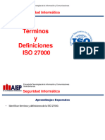 SI - Terminos y Definiciones ISO 27000