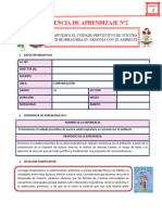 1°experiencia de Aprendizaje Nº2 - Comunicación