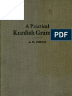 Practical Kurdish Grammar