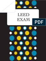 LEED Exam Notes