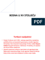 Bosna U XV Stoljeću