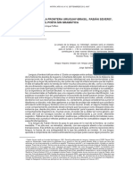 FOFFANI, E.-La Frontera Uruguay-Brasil. Fabian Severo, El Poeta Sin Gramática (Katatay Pp. 43-67)