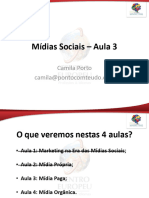 Mídias Sociais 3 - ON - Camila Porto