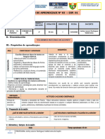 SESIÓN N° 03 - COMUN ESCRIBIMOS NUESTRAS VACACIONES