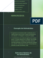 Presentación Clase de Aminoácidos