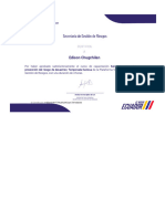 Certificado SGR CC7 _ Cursos Virtuales del Servicio Nacional de Gestión de Riesgos y Emergencias
