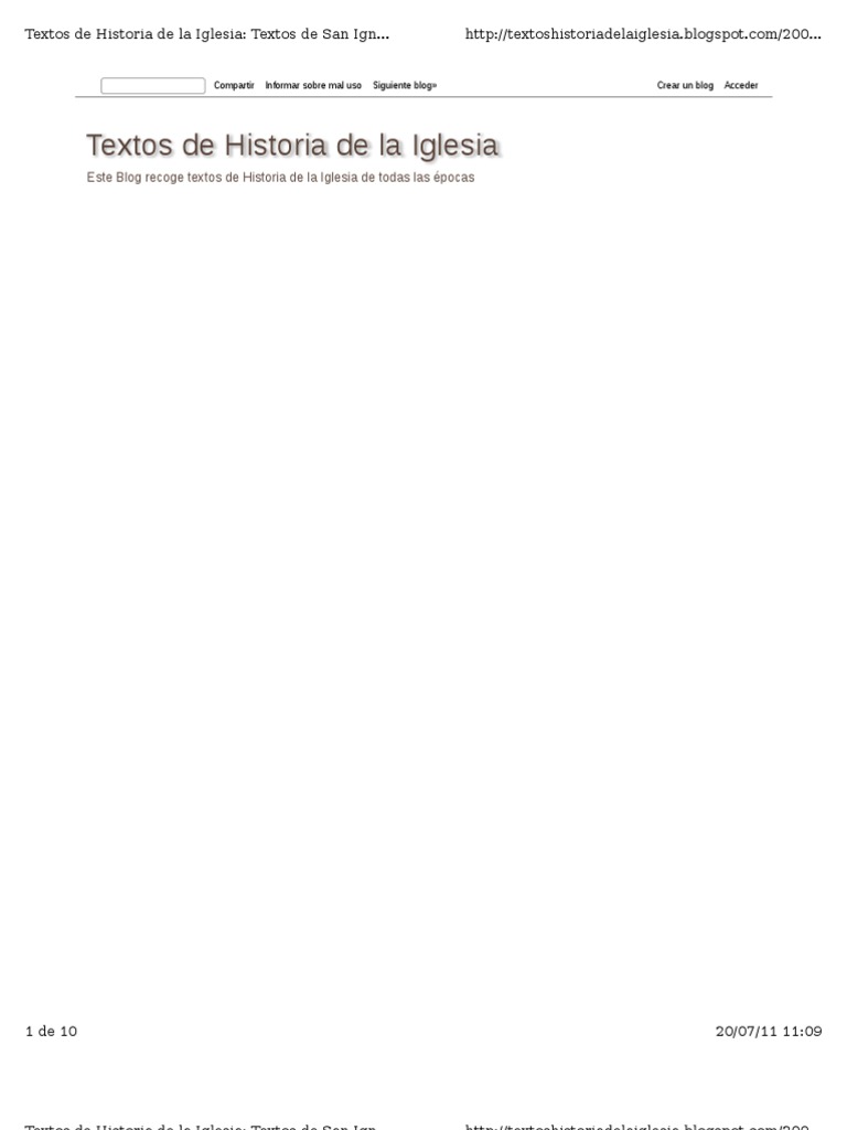 Cartas San Ignacio de Antioquia PDF