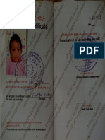 Vaccination Certificate
