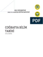 Cografya Bilim Tarihi