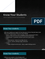 Know Your Students-2