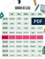 Horario de Clase