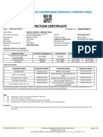 216-RAK PETROLEUM-Insp Cert For Fire Blanket