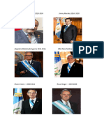 Presidentes de Guatemala de 1966 Hasta 2020