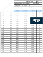 Modalidad Semanal Total Financiado 26.625 50.0 Interes % Plazo 20 Abonos 26.625