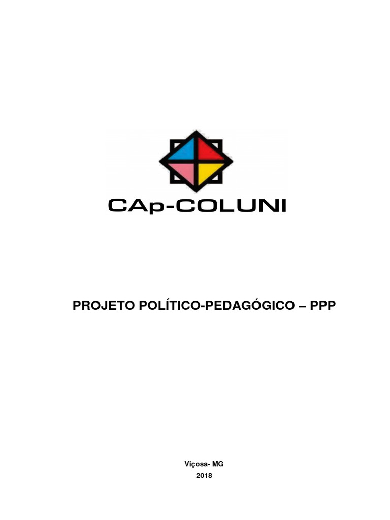 Projeto Político-Pedagógico do CAp-COLUNI | PDF | Aprendizado | Pedagogia