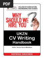 CV Writing Handbook