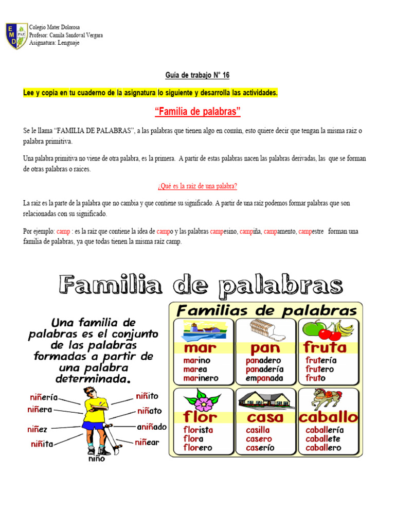 Lenguaje y Comunicacion - 3BS22 | PDF | Artes del lenguaje y disciplina ...