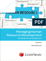 Managing Human Resource Development A Strategic Learning Approac - Nodrm