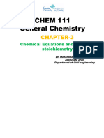 Chapter 3 Chemical Equations and Reactions Stichiometry