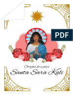 Oração de Santa Sara Kali