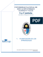 MODULO 1 - Planificacion de Los Aprendizajes