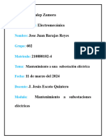 Mantenimiento Sub Estacion