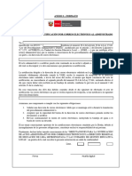 Formato de Autorizacion de Notificacion Por Correo Electronico Al Administrado 1