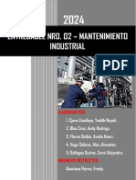 ENTREGABLE N°2 - Mantto. Industrial - Gallegos