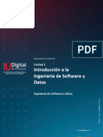 Introduccion A La Ingeniería de Software y Datos - Unidad 3