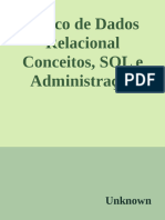 Banco de Dados Relacional Conceitos, SQL e Administração Nodrm (Unknown) (Z-Library)
