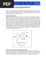 Torque to Yield Headbolts