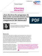 17. Capsada (2016) ¿Son efectivos los programas de educación socioemocional como herramienta para mejorar las competencias del alumnado