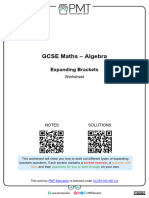 c. Expanding Brackets